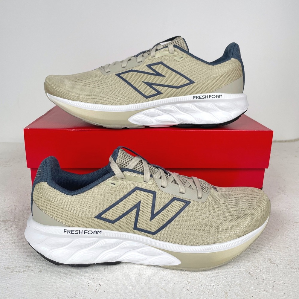New Balance Fresh Foam 520 v9 Running Shoes M52024X Beige/Blue Mens 12 4E Wide